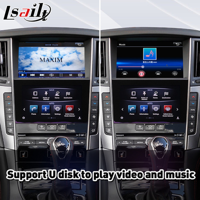 Lsailt Wireless Android Auto Carplay Interface for Infiniti Q50 Q60 Q50s 2015-2020