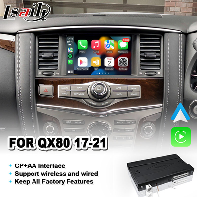 Navihome Lsailt Wireless Android Auto Carplay Interface for 2017-2021 Infiniti QX80