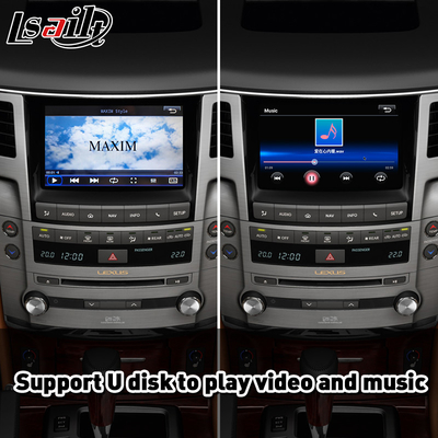 Lsailt Wireless Android Auto Carplay Interface for 2012-2015 Lexus LX 570 LX570