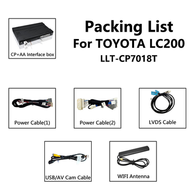 Toyota Wireless Carplay Interface for Land Cruiser LC200 200 V8 2012-2015 by Lsailt