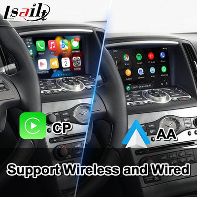 Lsailt Android Multimedia Navigation Box Carplay Interface for Infiniti Q60 2013-2016