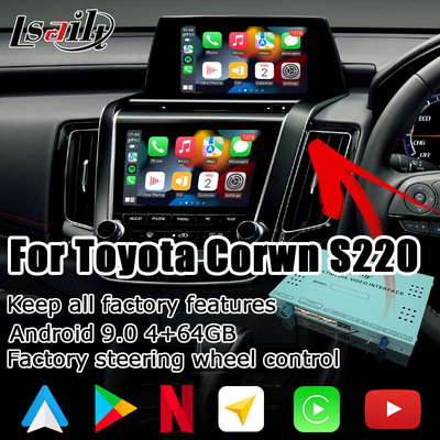 Toyota Crown S220 18-23 Android wireless carplay android auto multimedia upgrade