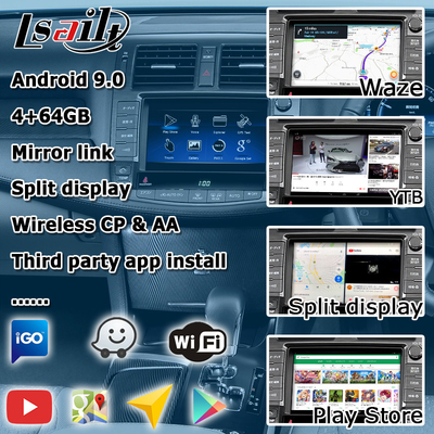 Toyota Crown Android system wireless carplay android auto upgrade S200 GRS204 URS206 UZS207 Majesta Athlete