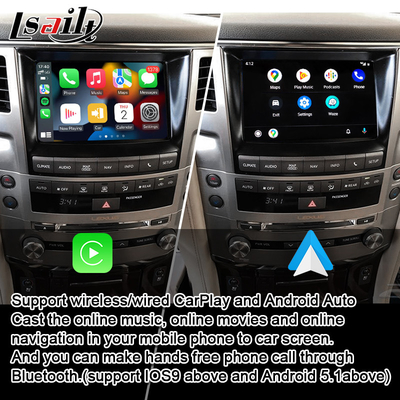 Lexus CarPlay Interface for LX570 2013-2015 GX460 with Wireless Android Auto,Google Map