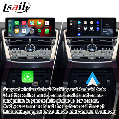 Lsailt Lexus CarPlay Interface for NX NX200T, NX300h 2016-2022 with Linux System, Mirror Link