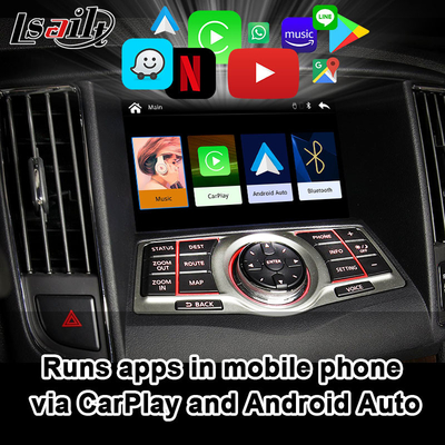 Lsailt Linux CarPlay Android Auto Interface for Nissan Maxima 2010-2014 Infiniti with Mirror Link