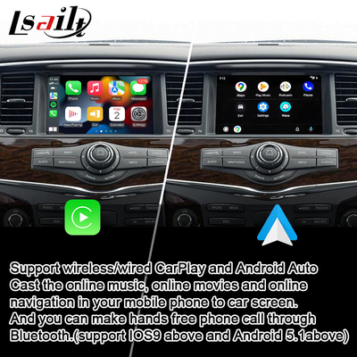 Nissan Carplay Interface Integrated Android Auto , Mirror Link for Patrol,Armada, Pathfinder