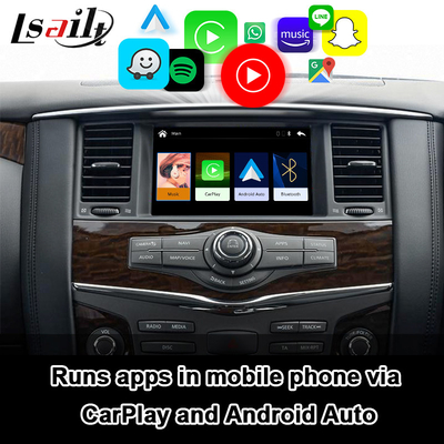 Nissan Carplay Interface Integrated Android Auto , Mirror Link for Patrol,Armada, Pathfinder