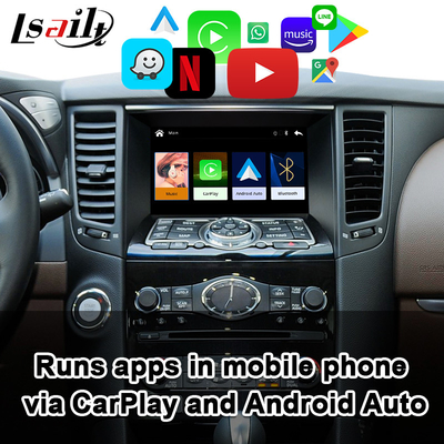 Wireless Apple CarPlay Android Auto Interface Original Screen Upgrade For Infiniti FX Q QX