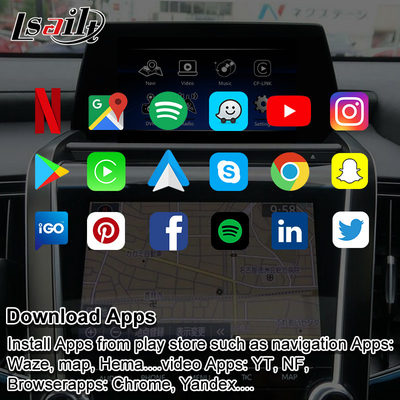 OEM-Integrated Android Multimedia Video Interface with Wireless CarPlay , Android Auto, YouTube