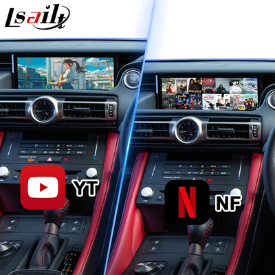 Lsailt Android Carplay Video Interface for Lexus RC 300h 350 300 F Sport 2018-2023