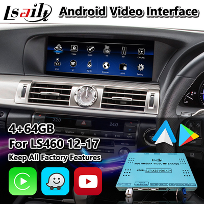 Lsailt Android Multimedia Video Interface for Lexus LS460 LS600h LS F-Sport AWD 2012-2017