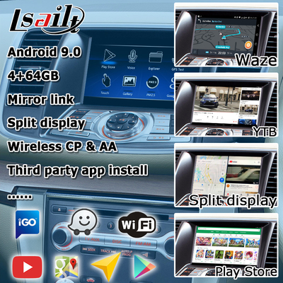 Nissan Teana J32 Android video interface with wireless carplay android auto integrate