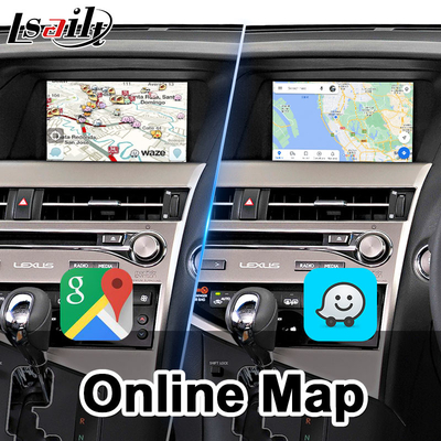 Lsailt Android Carplay Video Interface for Lexus RX270 RX350 RX450h RX Mouse Control 2012-2015