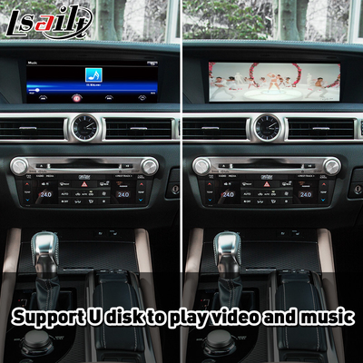 Android Auto & Carplay Interface for Lexus GS 350 200t 300h 450h AWD F Sport 2016-2020