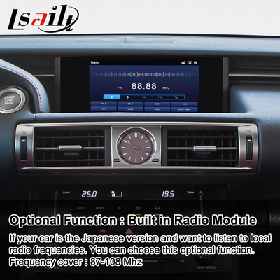 Lsailt Android Video Interface for Lexus IS250 IS300h IS350 IS200t IS300 IS Mouse Control 2013-2016