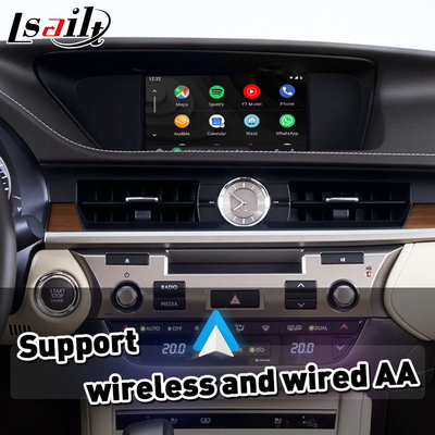 Wireless Android Auto Carplay Interface for Lexus ES250 ES200 ES350 ES300h ES 250 200 Knob Control 2012-2018