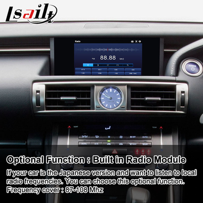 Lsailt Android Multimedia Interface for Lexus IS 300h 250 350 200t 300 AWD F Sport XE30 2013-2016