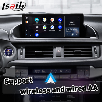 Wireless Carplay &amp; Android Auto Interface for Lexus CT 200h FSport CT 2017-2022