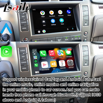 Lexus CarPlay Interface for GX460 GX400 2014- with Wireless Android Auto by Lsailt