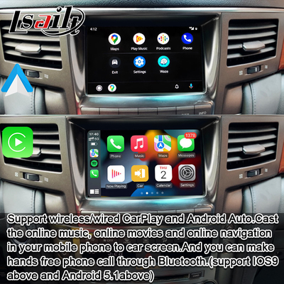 Wireless CarPlay Interface for Lexus LX570 2013-2015 LX460d GX460 GX400 Navigation Android Auto Box by Lsailt