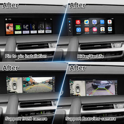 Wireless CarPlay Interface Integrated OEM Screen for Lexus LX570 LX460d 2016-2021 Android Auto Video Interface