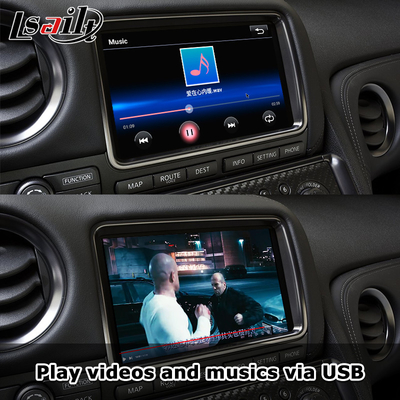 Wireless CarPlay Interface for GT-R GTR R35 2011-2017 Included Android Auto, GPS Navigation, Reverse Camera