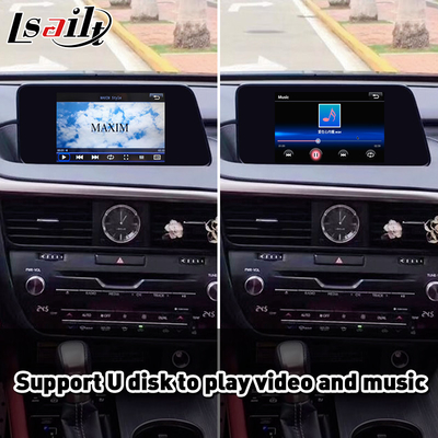 Wireless Carplay Interface for Lexus RX350L RX450L RX350 RX450h RX200t RX Knob Control 2016-2019