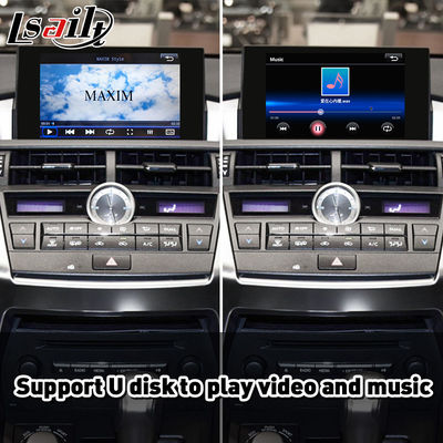 Lsailt / Navihome Android Auto Carplay Interface for Lexus NX300h NX200t Knob Control 2014-2017 NX ES RX