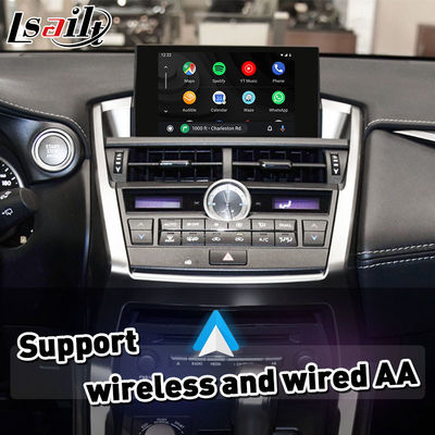 Lsailt / Navihome Android Auto Carplay Interface for Lexus NX300h NX200t Knob Control 2014-2017 NX ES RX