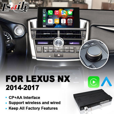 Lsailt / Navihome Android Auto Carplay Interface for Lexus NX300h NX200t Knob Control 2014-2017 NX ES RX