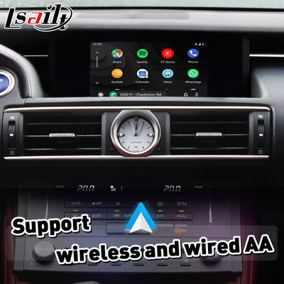 Lsailt Wireless Carplay Interface for Lexus RCF RC300 RC200t RC300h RC350 RC Knob Control 2014-2018 IS RX NX