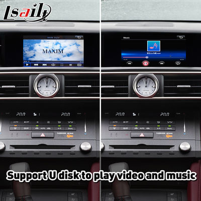 Lsailt Wireless Carplay Interface for Lexus RCF RC300 RC200t RC300h RC350 RC Knob Control 2014-2018 IS RX NX