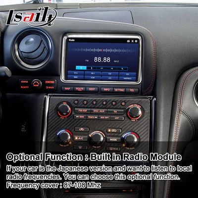 Lsailt Android Carplay Multimedia Video Interface for 2011-2016 Nissan GT-R R35 GTR