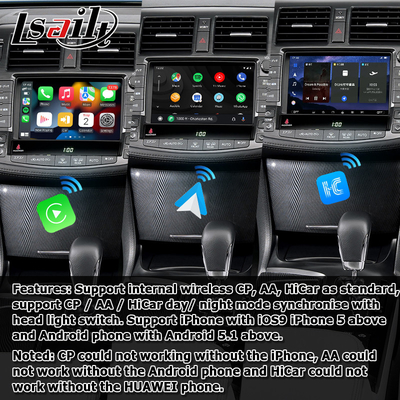 Toyota Crown GRS204 URS206 UZS207 S200 Android wireless Carplay Android Auto 8+128GB powered by Qualcomm