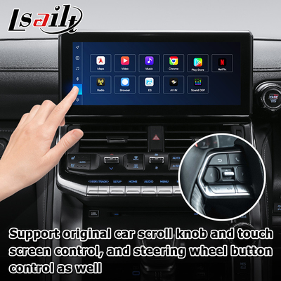 Toyota Land Cruiser LC300 upgrade factory style Android video interface carplay android auto