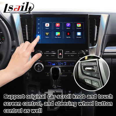 Toyota Alphard Vellfire AH30 series Android Carplay interface box Qualcomm 6125 8+128GB
