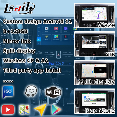 Toyota Alphard Vellfire AH30 series Android Carplay interface box Qualcomm 6125 8+128GB
