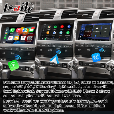 Lexus GX460 Android multimedia Carplay android auto video interface