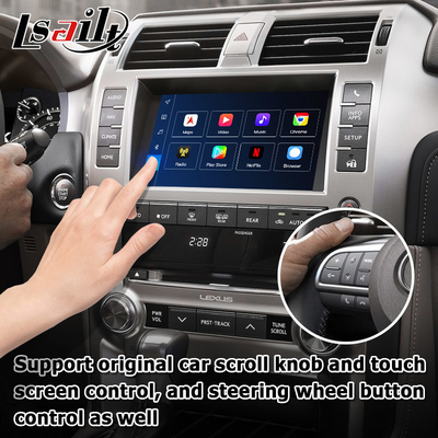 Lexus GX460 Android multimedia Carplay android auto video interface