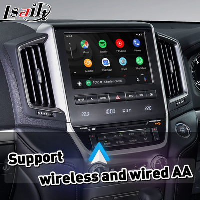 Lsailt Android Multimedia Video Interface for 2016-2021 Toyota Land Cruiser LC 200 GXL VX VXR VX-R Sahara LC200