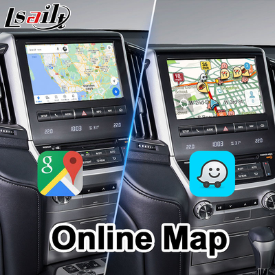 Lsailt Android Multimedia Video Interface for 2016-2021 Toyota Land Cruiser LC 200 GXL VX VXR VX-R Sahara LC200