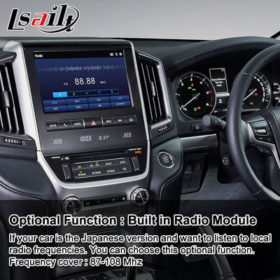 Lsailt Android Multimedia Video Interface for 2016-2021 Toyota Land Cruiser LC 200 GXL VX VXR VX-R Sahara LC200