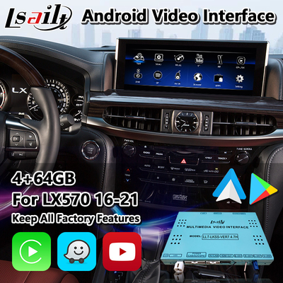 Lsailt Android Multimedia Carplay Interface for Lexus LX570 LX450d URJ200 LX 2016-2021