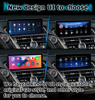 Qualcomm base Android 11 8+128GB Lexus NX300 NX300h NX200t android carplay video interface