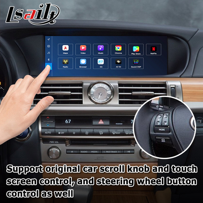 Lexus LS460L LS600hL android 11 carplay video interface base on Qualcomm 8+128GB