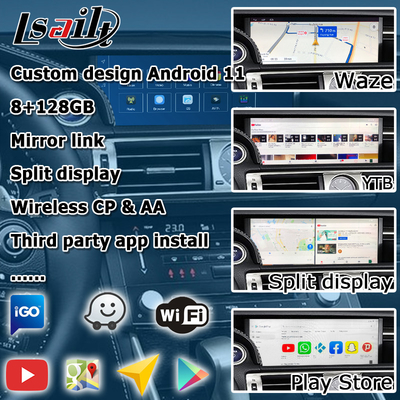 Lexus IS300 IS200t IS350 Android 11 video interface carplay android auto box base on Qualcomm