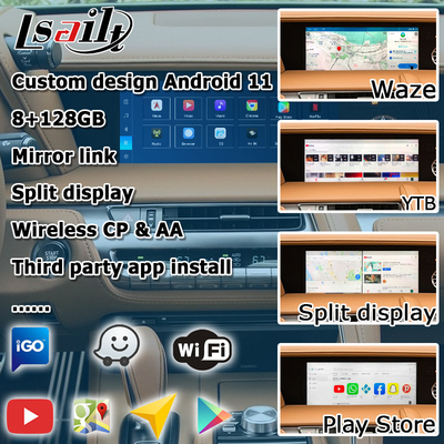 Lexus LC500 LC500h Android carplay video interface base on qualcomm 6125 8+128GB