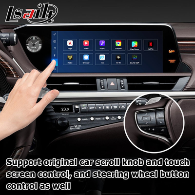 Lexus ES300h ES350 ES250 ES200 Android 11 video interface carplay android auto 8+128GB