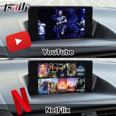 Lsailt Wireless CarPlay Android Video Interface for Lexus CT CT200H 2014-2017 Support Download APPs, NetFlix, YouTube